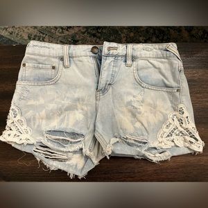 Free People Women’s Denim Shorts